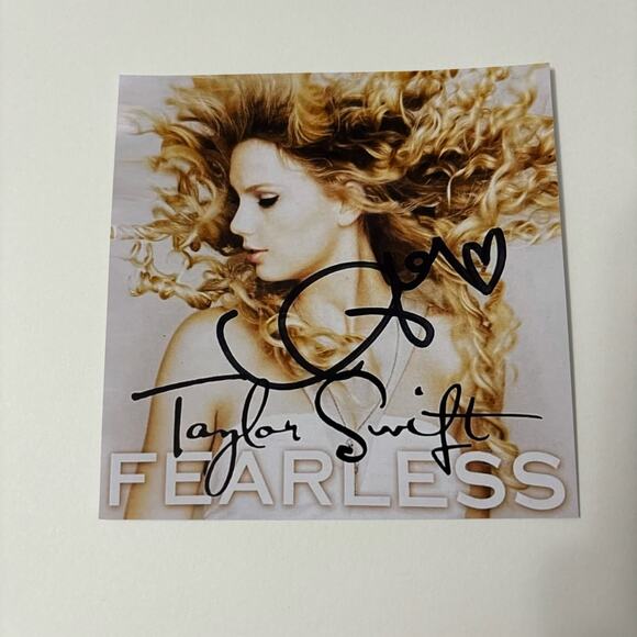 Fanmade Taylor Swift Signed CD Print Set (Reprints) - Picture 3 of 16
